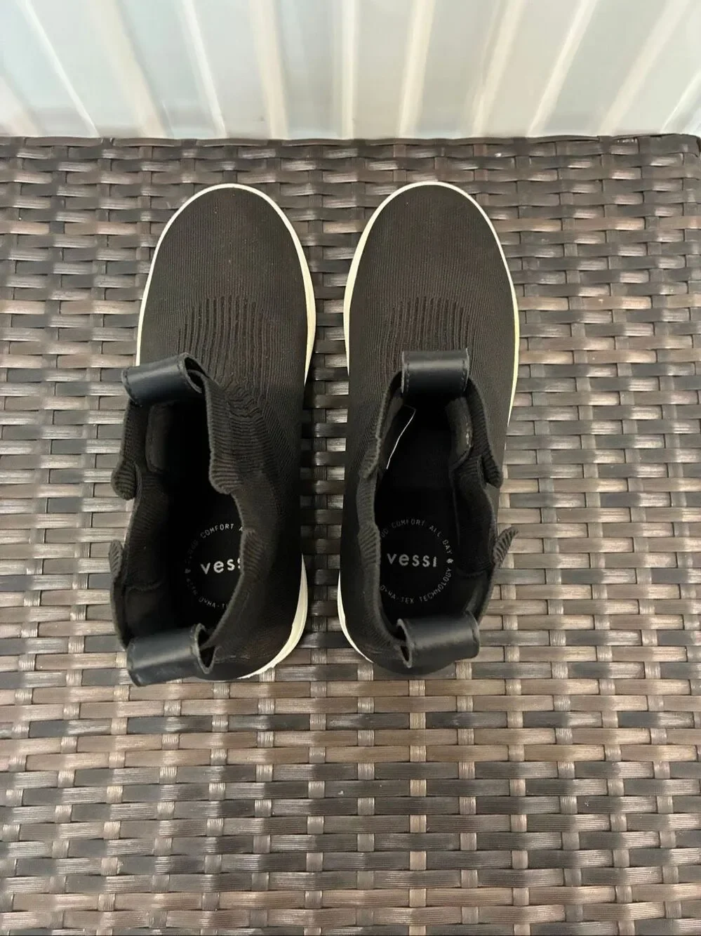 Vessi weekend, Chelsea, waterproof knit sneaker boots women’s size 9
